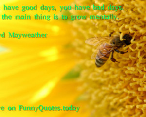 Funny Motivational Quote By Floyd Mayweather