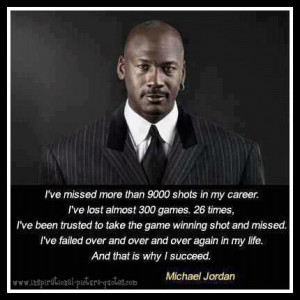 Michael Jordan Inspirational Quote