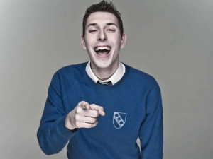 Neil from the inbetweeners laughing