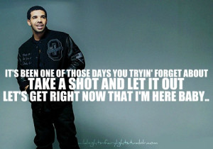 Drake Show Me A Good Time Lyrics