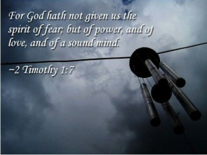 Timothy 1:7