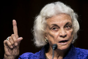 Former Supreme Court Justice Sandra Day O'Connor testified before the ...