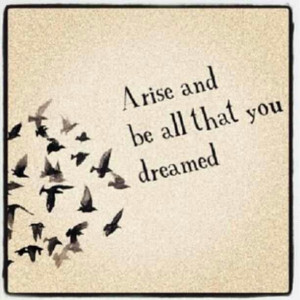 Quote from the song Arise by Flyleaf.