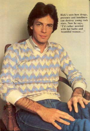 best Rick Springfield quote ever, ha!