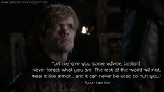 ... it can never be used to hurt you. Tyrion Lannister Quotes idea, inspir