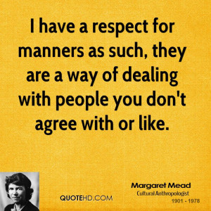 quotes on respect and manners