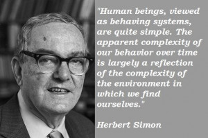 Herbert simon quotes 4