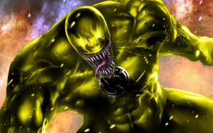 Venom Yellow Lantern by 666Darks
