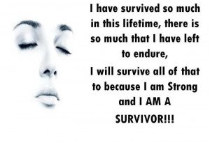 am a survivor!