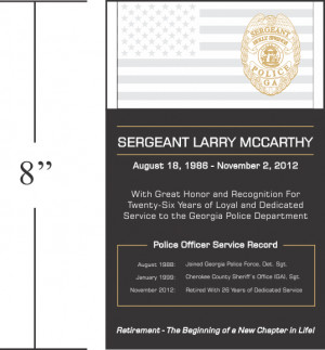 We Wish You all the Best in Your Retirement!