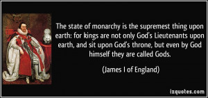 More James I of England Quotes