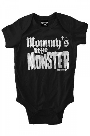 Mommy's Little Monster Infant One Piece w/Snaps