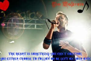 Tim Follow Your Heart Quote Wallpaper by EchelonMars14