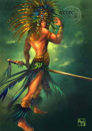 Aztec Warrior Digital Gallery