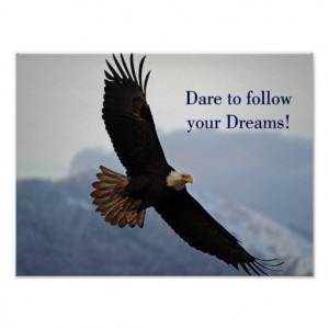 soaring_bald_eagle_inspirational_quote_posters ...
