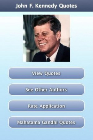 View bigger - John F. Kennedy Quotes for Android screenshot