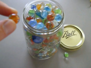 think2ool is like a full jar of marbles (content): to put a better ...