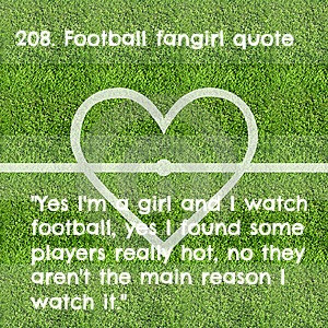Football fangirl's quotes