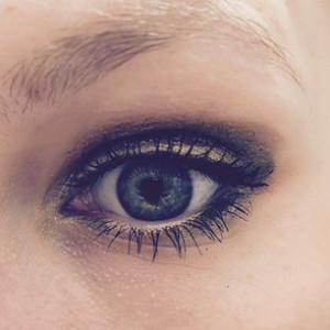 ... sign #eye #green #blue #makeup #gold #quote - jasnaperhoc via