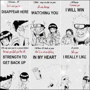 Naruto/Hinata Quotes.