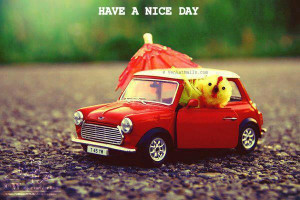 Have a Nice Day -So cute car