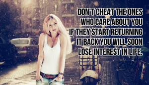 ... if they start returning it back you will soon lose interest in life