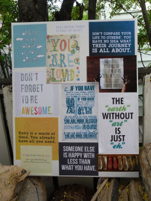 And there folks are some strong words to live by.