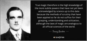 Franz Bardon Quotes