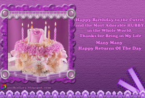 Birthday Wishes For Lover Images