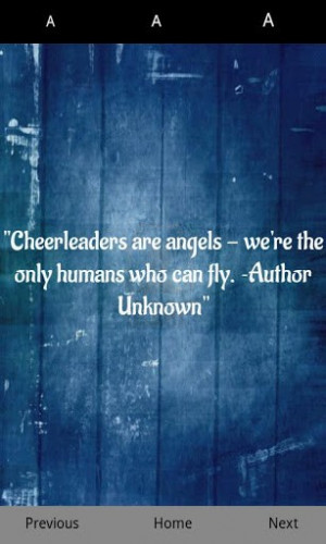 Inspirational Quotes About Cheerleading