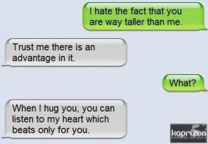 cute, heart, heartbeat, hug, love, taller, text, you