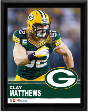 Bay Green Matthew Packer Clay Mathews