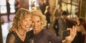 just not ready to be viewed as the old lady crashing the party ...