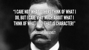 quotes about not caring what others think