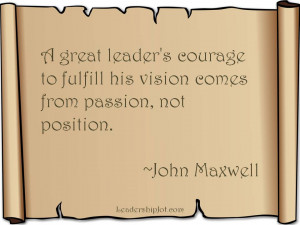 John Maxwell on Leading with Passion