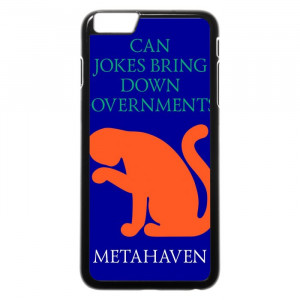 Funny Political Quotes Cat Design iPhone 6 Plus Case
