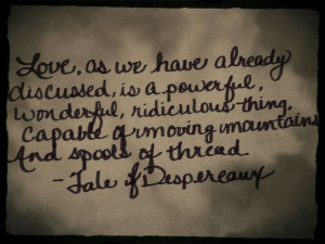 Kate DiCamillo's Tale of Despereaux