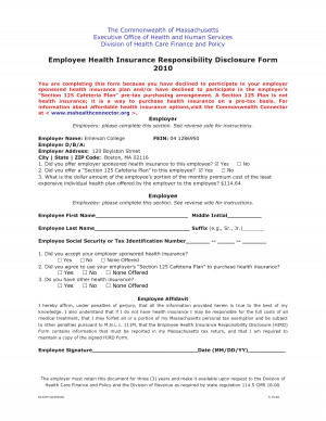 Health Insurance Waiver Form Template