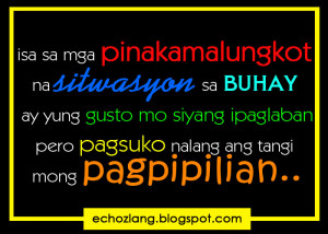 Tagalog Quotes SA Buhay