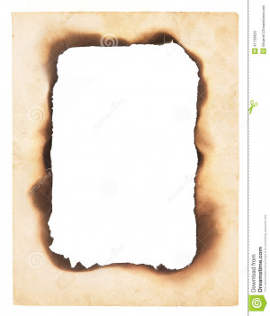 Old Paper Burned Edges Srjames