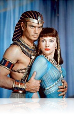 Print Yul Brynner And Anne Baxter The Ten Commandments