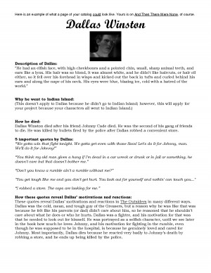 The Outsiders Dallas Winston Quotes