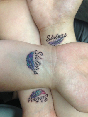 Matching Sister Tattoo Quotes. QuotesGram