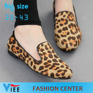 Leopard Flat Shoes