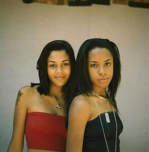 Aaliyah And Kidada Jones Photo