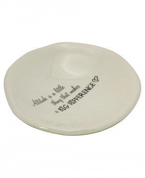 Inspirational Quote Trinket Dishes: Big Difference