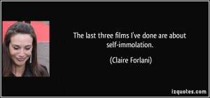 More Claire Forlani Quotes