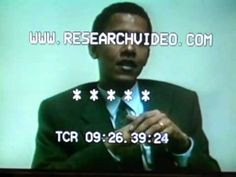 1995 Video Obama Pushes society based on collectivism, 'common good ...