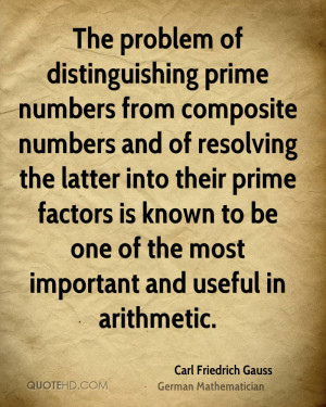 Carl Friedrich Gauss Quotes