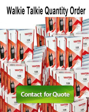 walkie talkie quantity Order